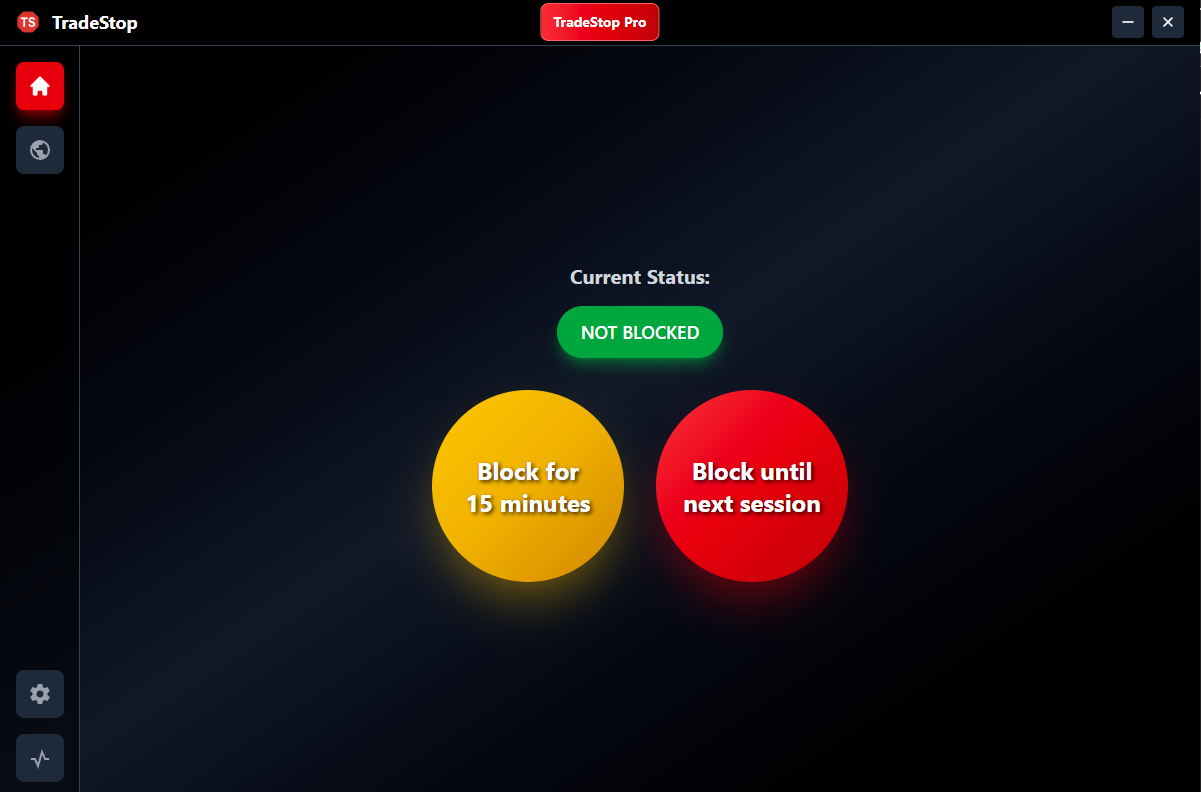 TradeStop mid-session lock to block trading during active session.